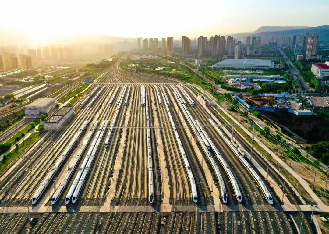 银兰高铁中兰段枢纽标建成,铁路交通兰州大型环状枢纽